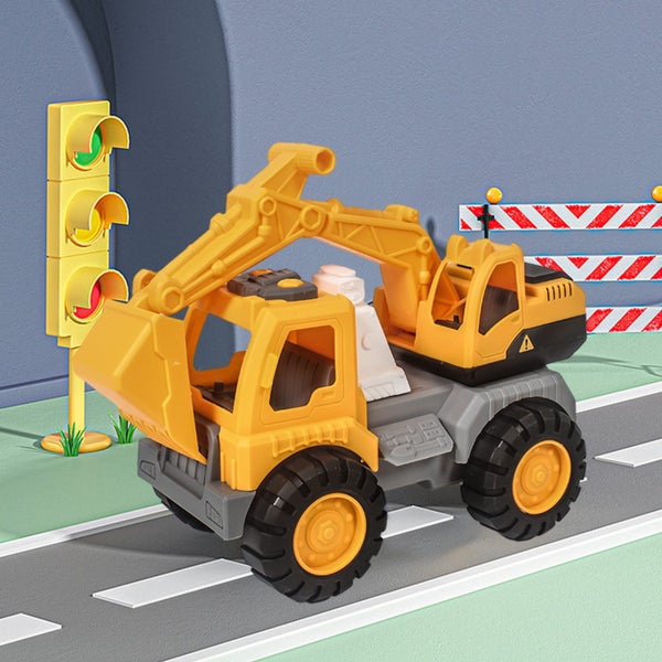 Oversized Construction Toys for Ages 2-4 5-7 8-13 Boys, Tough Machines Toy Ex Carousel 7