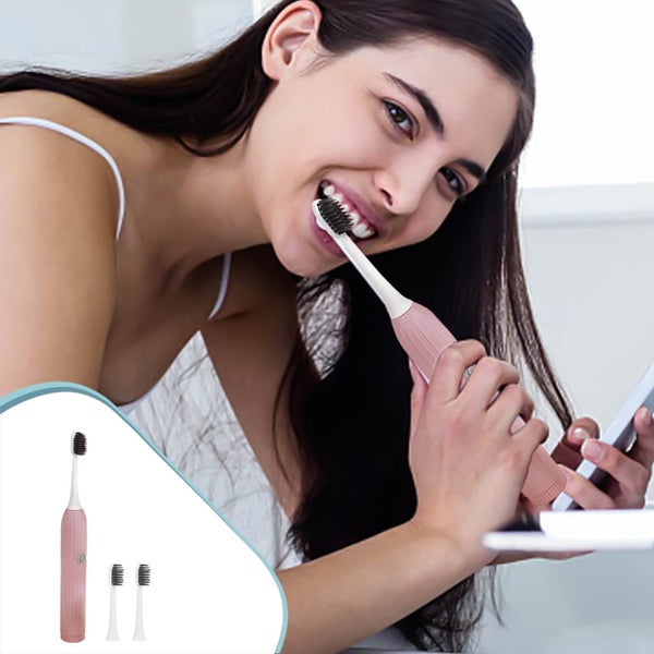 Electric Toothbrush for Adults USB Charging Electric Toothbrush White-brighte Carousel 2
