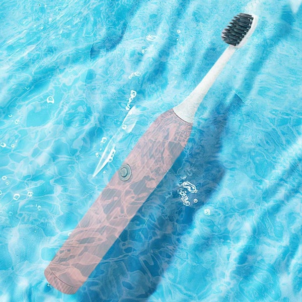 Electric Toothbrush for Adults USB Charging Electric Toothbrush White-brighte Carousel 8