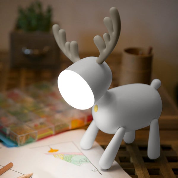 Night Light for Kids, Cute Nursery Fawn Lamp for Baby and Toddler, Table Lamp Carousel 1