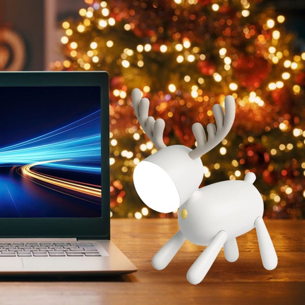 Night Light for Kids, Cute Nursery Fawn Lamp for Baby and Toddler, Table Lamp Carousel 6