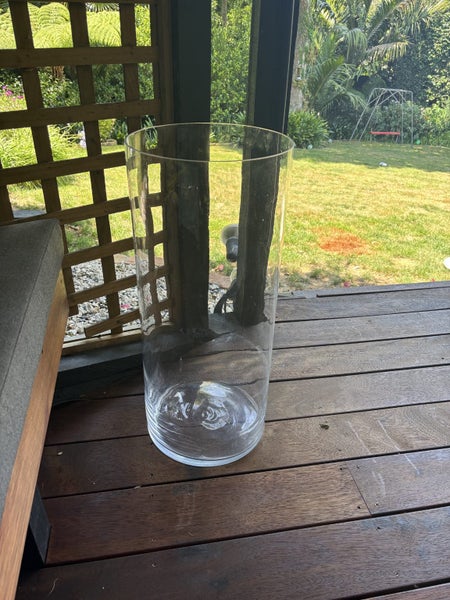 Glass vase, very big Carousel 1