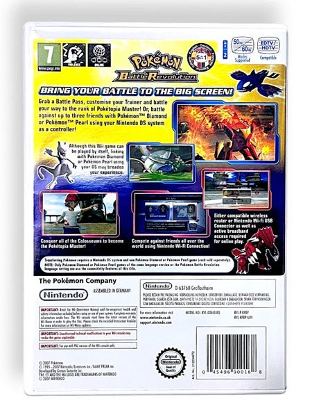 POKEMON BATTLE REVOLUTION (Wii) *EXCELLENT* Carousel 2