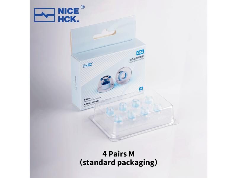 NICEHCK C04 Liquid Silicone Eartips Noise Lsolating Soft Expand Soundstage IEMS Carousel 1