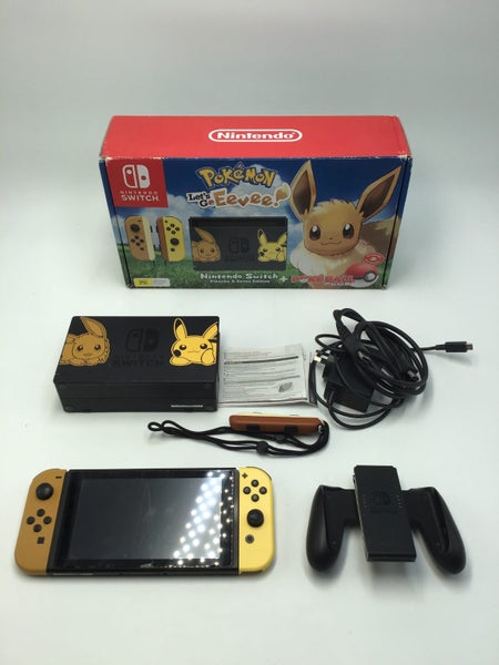 * Pokemon Let's Go Eevee Nintendo Switch Console BOXED! * Carousel 1
