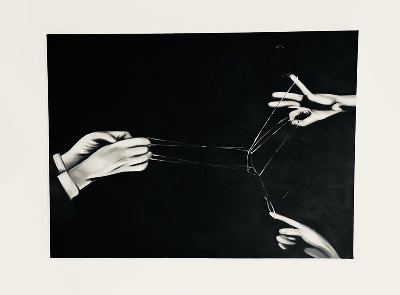 Painting Mix Media Carousel 1