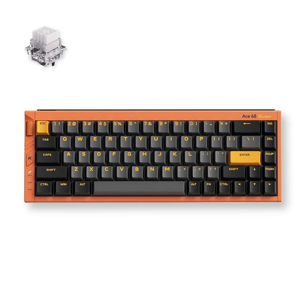 MCHOSE Ace 68 Turbo RGB Hot-Swappable Wired Gaming Keyboard - Galaxy Orange, ... Carousel 1