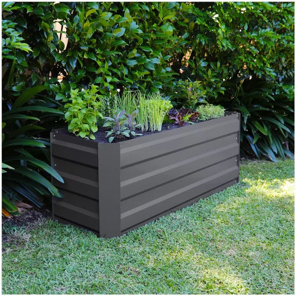 Slimline Garden Bed 120 X 45 45Cm Charcoal Carousel 2