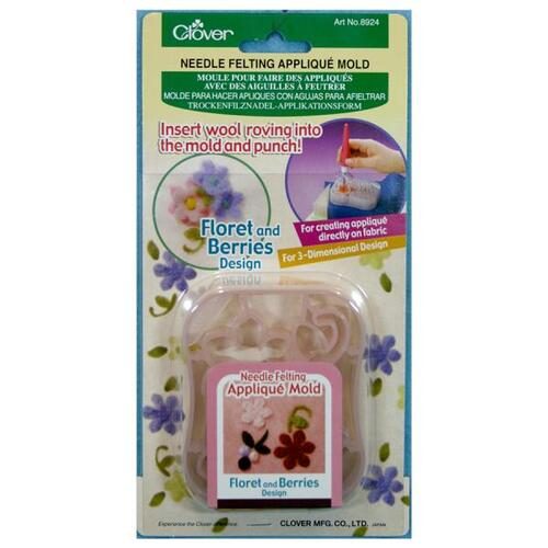 Clover Needle Felting Mold Berries Carousel 1