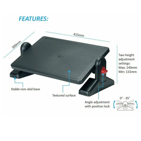 Aidata Fr 002 Ergo Footrest Carousel 2