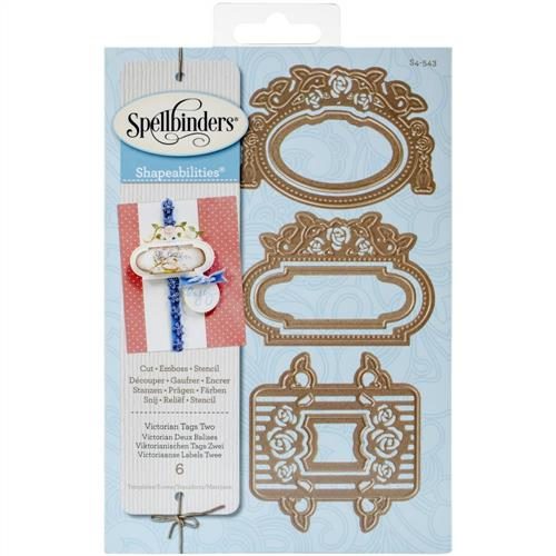 Spellbinders Dies - Victorian Tags Two Carousel 1