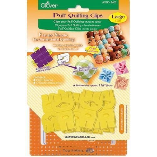 Clover Puff Quilting Clips Large Carousel 1