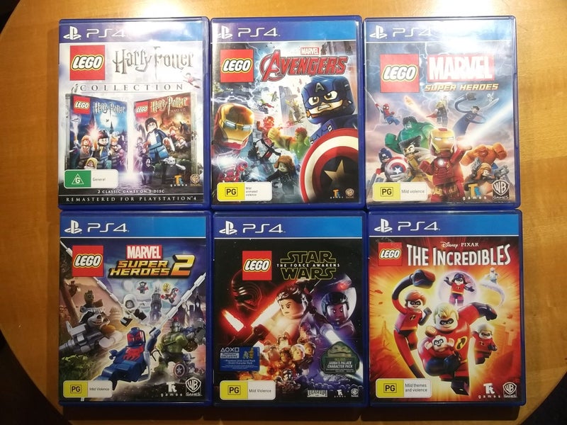 LEGO Games Bulk Buy / Bundle - PS4 x 9 Games - All excl condition Carousel 2