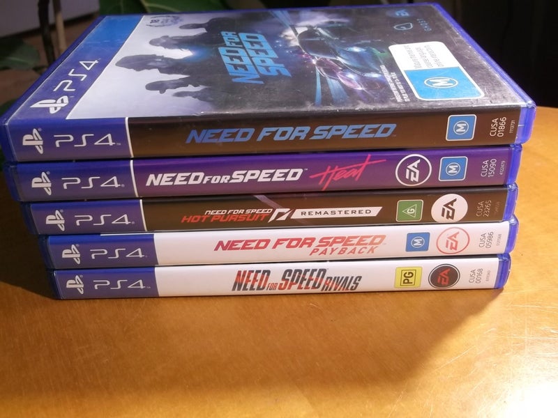 Need for Speed Bulk Buy / Bundle - PS4 x 5 Games - Incl one Brand New game! Carousel 1