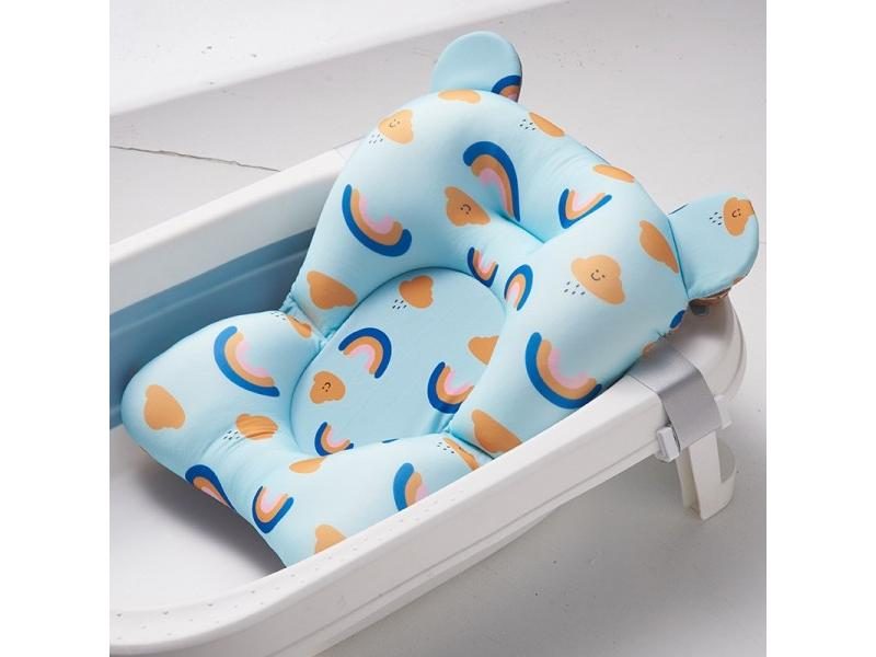 Baby Shower Bath Tub Pad Non-Slip Bathtub Mat Newborn Safe Security Bath Carousel 1