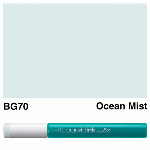 Copic Ink Bottle (New) BG70 Ocean Mist Carousel 1