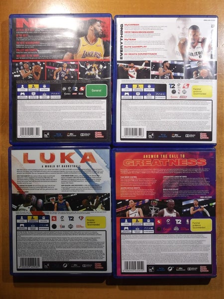 NBA 2K Bulk Buy / Bundle - NBA 2K 14 - 23 - PS4 x 10 Games - All excl condition Carousel 8