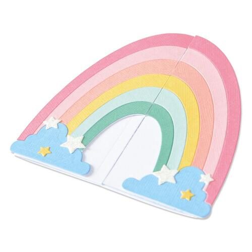 Sizzix Die Set 11PK - Card Rainbow Fold-a-Long Carousel 2