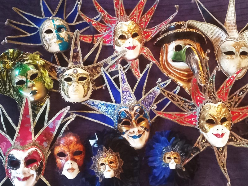 Venetian Mask Collection Carousel 1