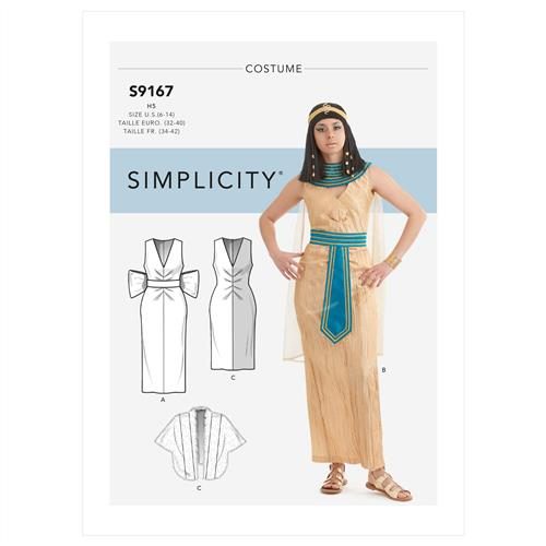 Simplicity Pattern 9167 Misses' Costumes R5 (14-16-18-20-22) Carousel 1