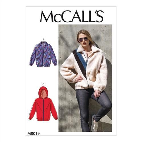 McCalls Pattern 8019 Misses' Jackets L-XL-XXL Carousel 1