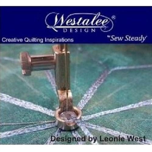 Westalee Design Decorative Thread Ruler Foot High Shank Carousel 1