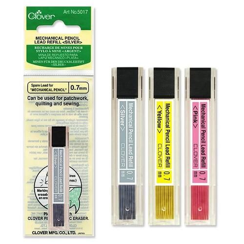 Clover Mechanical Pencil Lead Refill 0.7mm Yellow Carousel 1