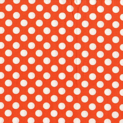 Michael Miller Ta Dot Tangerine Carousel 1