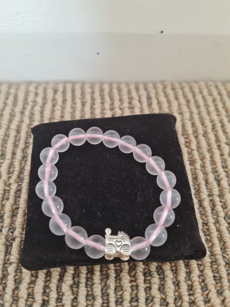 Pink Crystal Bracelet Carousel 1