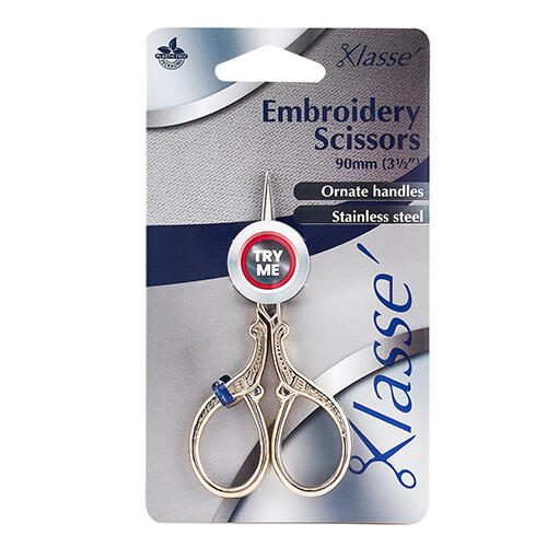 Klasse Enthusiast Embroidery Scissors Straight Carousel 2