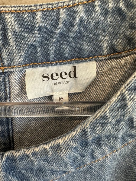 Seed Denim Vest . Brand New. Carousel 3