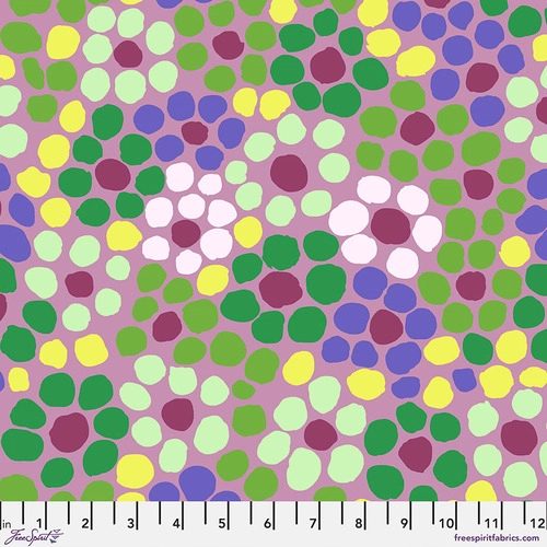 Free Spirit Kaffe Fassett Flower Dot - Mauve || February 2022 Carousel 1