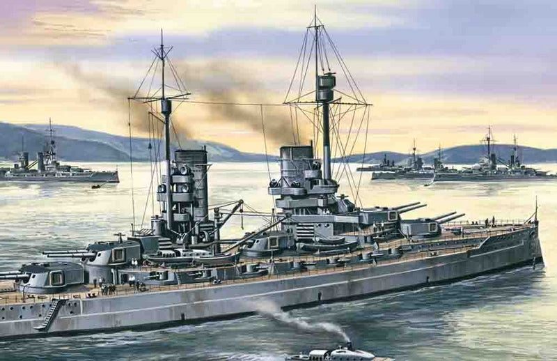 ICM 1:350 Konig Wwi Ger. Battleship Carousel 1