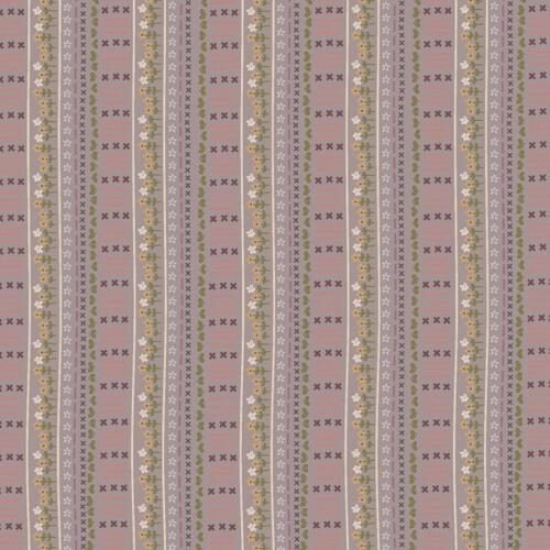 Nutex Lynette Anderson - Garden of Flowers - Garden Bed Mauve Sprinkles Carousel 1