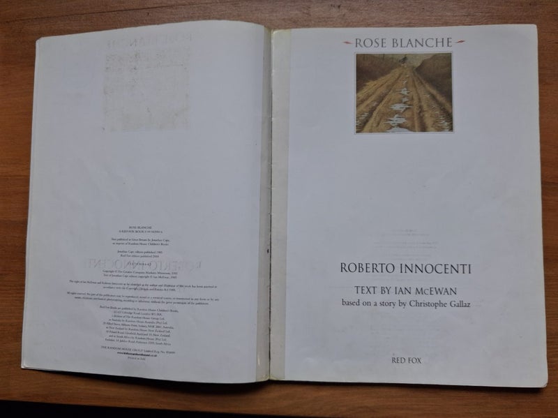 ROSE BLANCHE by Roberto Innocenti Carousel 2