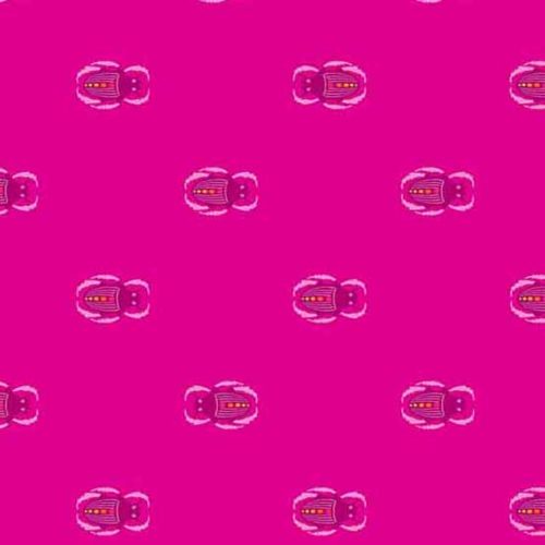 Andover Fabric Alison Glass Sun Prints 2023 - Scarab Ruby Carousel 1