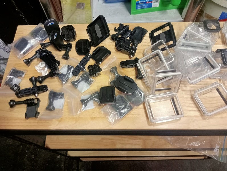 GoPro Accessories. $90- is for the lot. Carousel 2