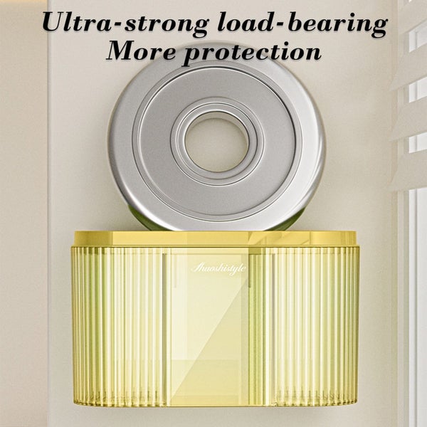 Wall-Mounted Three-in-one Plastic Storage Box, Waterproof Punch-free Kitchen Carousel 7
