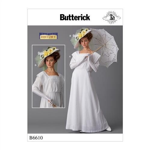 Butterick Pattern 6610 Misses' Costume and Hat 14-16-18-20-22 Carousel 1