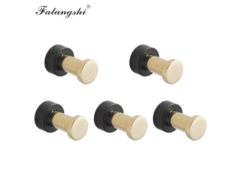 Brass Robe Hooks Clothes Hanger Household Small Decoration Rustproof Towel Hook Carousel 1