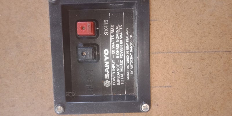 Speaker Sanyo SX415 Carousel 2