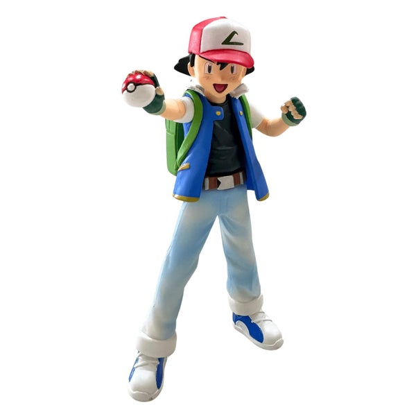 Pokemon Ash Ketchum Trainer Action Figure 13cm Carousel 1