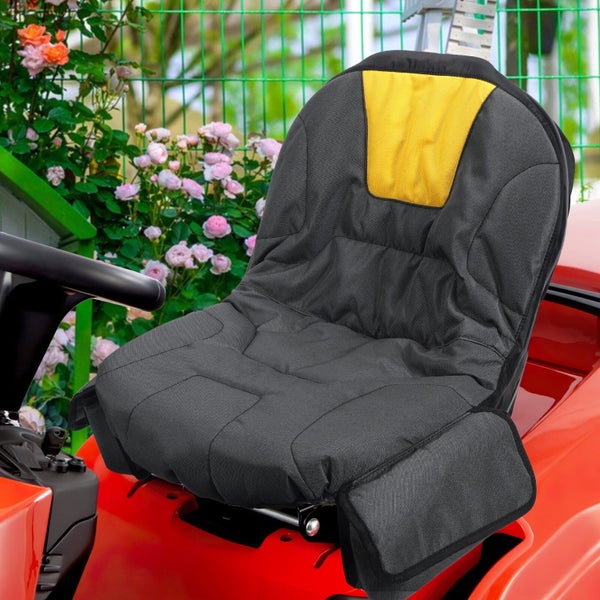 Riding Lawn Mower Seat Cover, Heavy Duty 600D Polyester Oxford Tractor Seat C Carousel 8