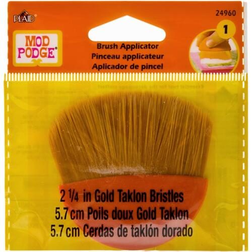 Mod Podge Gold Taklon Brush 2.25" Carousel 1