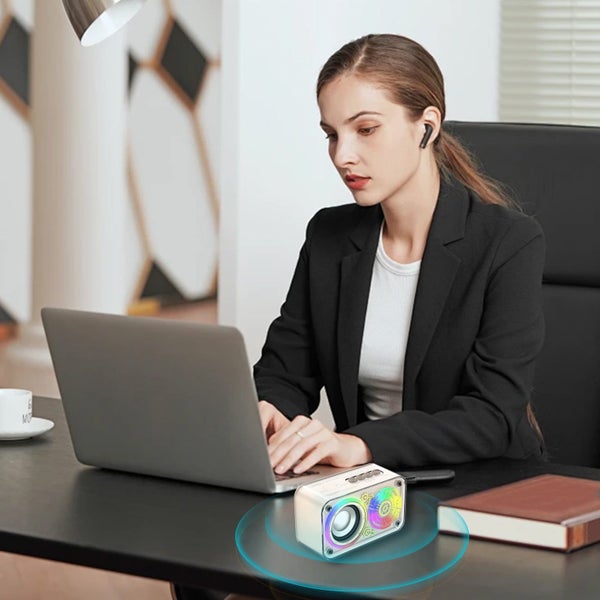 Small Bluetooth Speaker, Indoor and Outdoor Portable Bluetooth Speaker Seyber Carousel 2