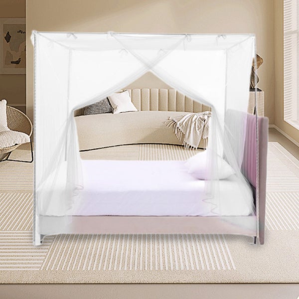 Large Square Mosquito Net Bed Canopy, Mosquito Netting for Bed, Bed Net, Mosq Carousel 9