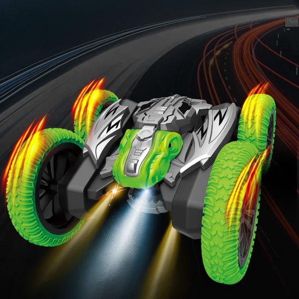 Remote Control Car, 360Ë‡Ä? Rotating RC Stunt Car with Lights and Spray, 2.4Ghz Carousel 6