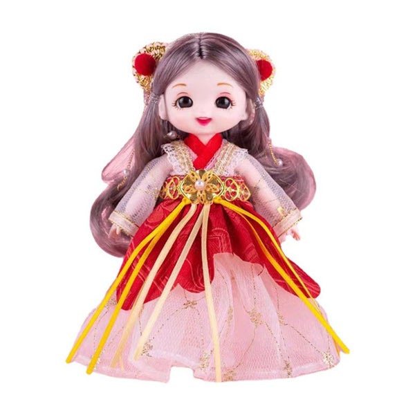 Little People Toys Beautiful Little Dolls with Clothes Accessories, Dolls for Carousel 2