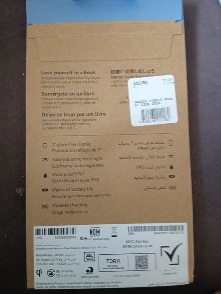 Amazon Kindle Paperwhite Signature Edition (12th Gen 2024) eReader - 32GB Carousel 3