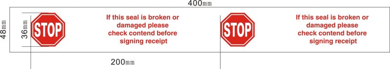 "Stop" Packaging Tape - 36 rolls 100m length SPECIAL $50 Carousel 2